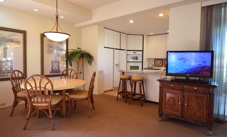 The Palms at Wailea Unit 901 Interior Living Room Vacation Rental by Owner