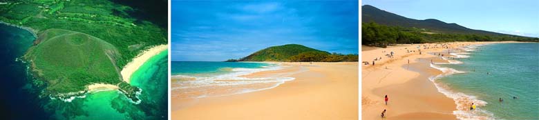 Big Beach and Little Beach Maui Hawaii